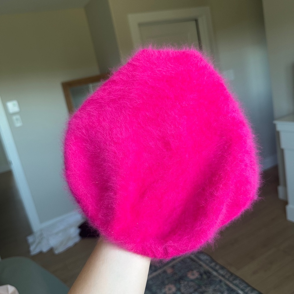 Vintage Angora & Lambs Wool Beret
